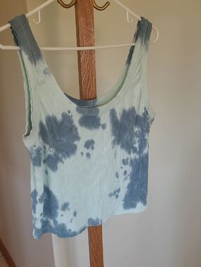 Arizona Jean Company Tie-Dye Ribbed Tank